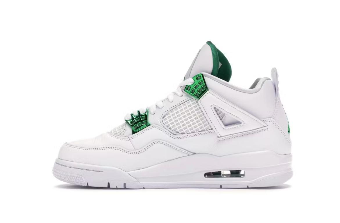 Air Jordan 4 green metallic