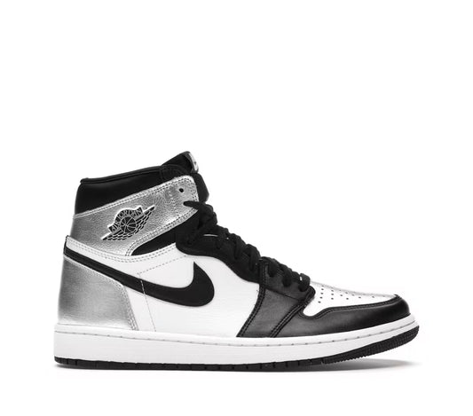 Jordan 1 Retro high silver toe