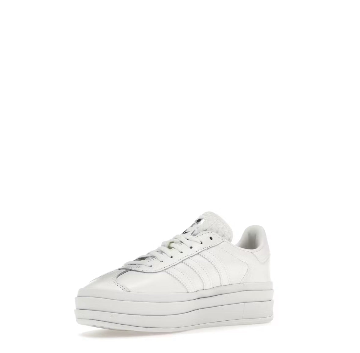 Adidas Gazelle Bold triple white