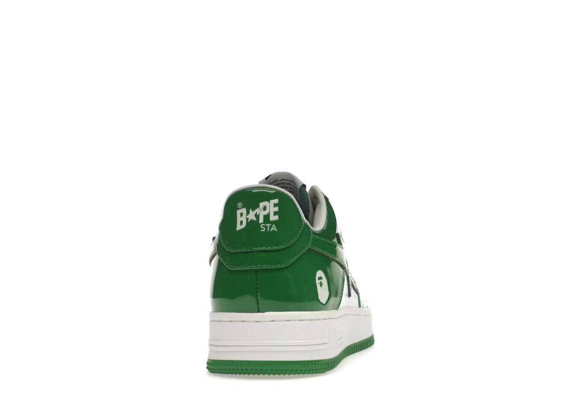A Bathing Ape Bapesta Low Green