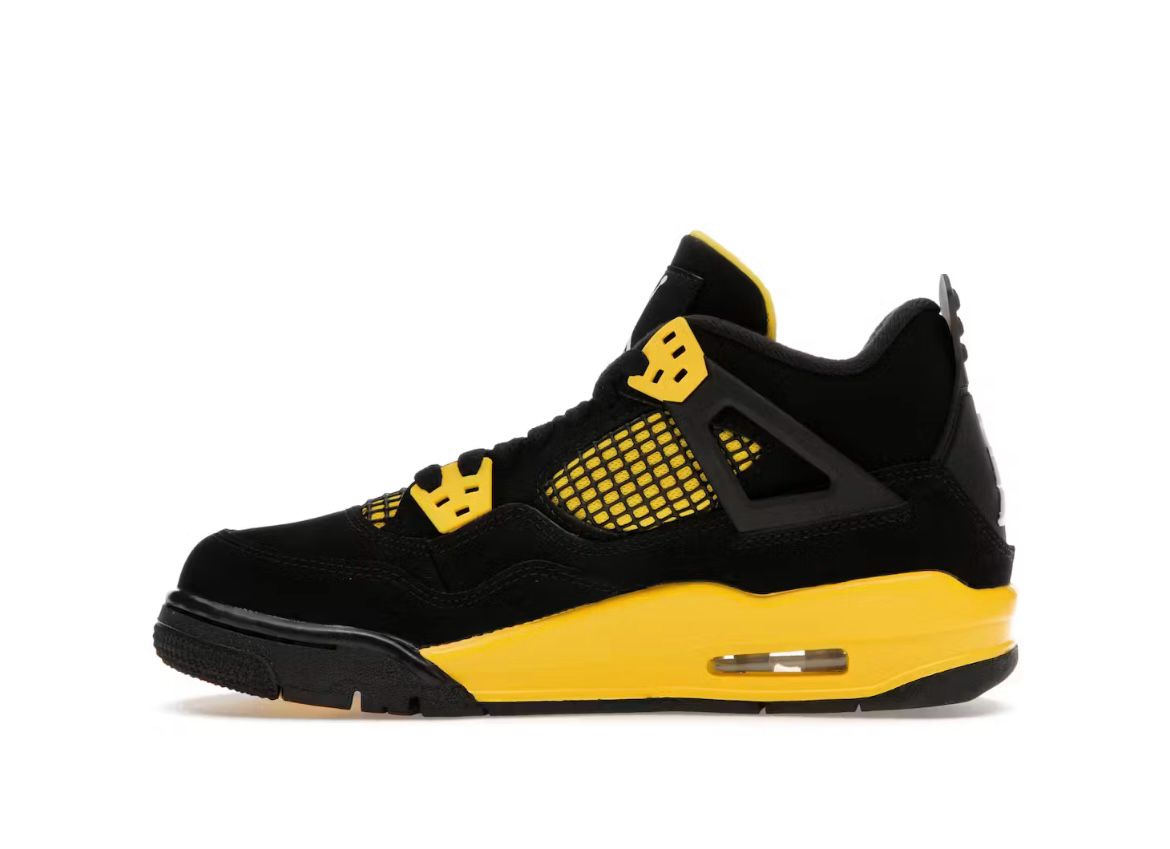 Jordan 4 Retro yellow thunders