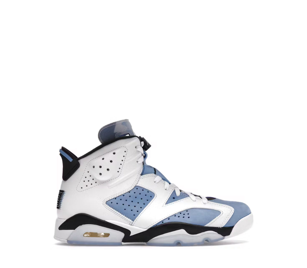 Jordan 6 Retro UNC white