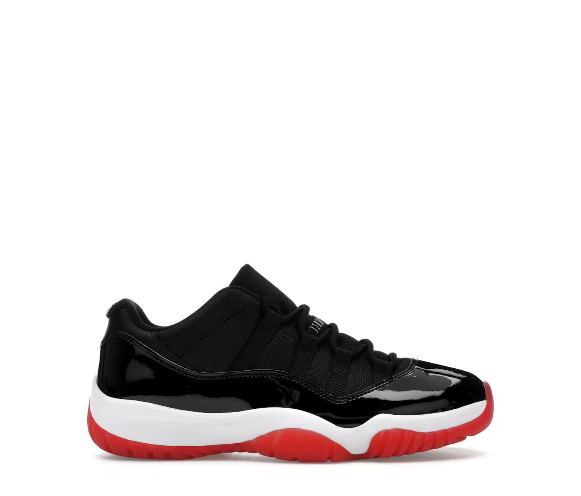 Jordan 11 Retro Low bred red soles