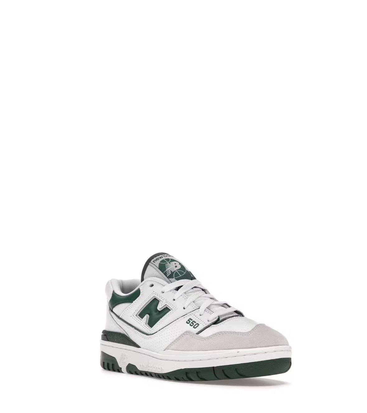 New Balance 550 white green