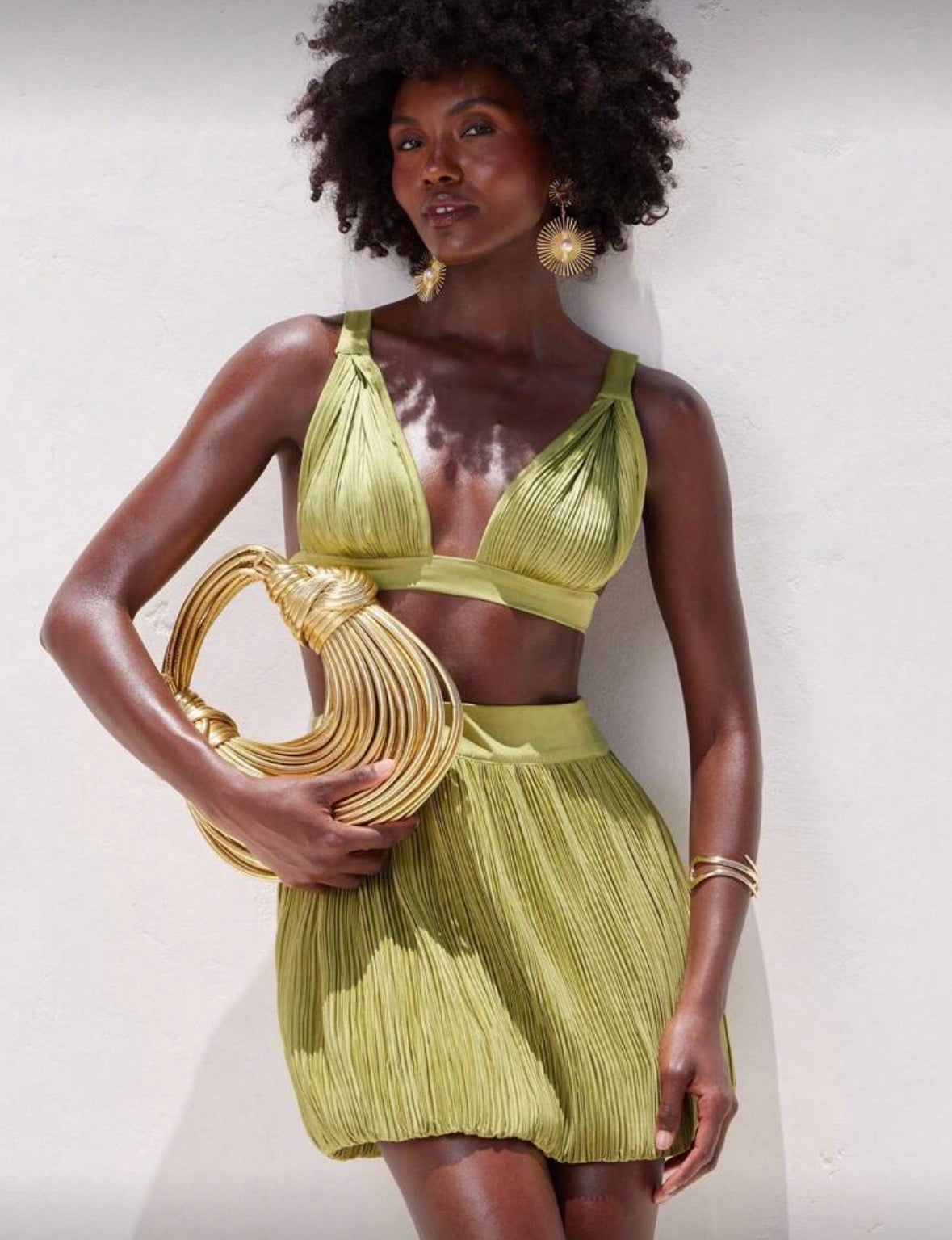 Handbags For Women New Gold Luxury Designer Brand Handwoven Noodle Bags