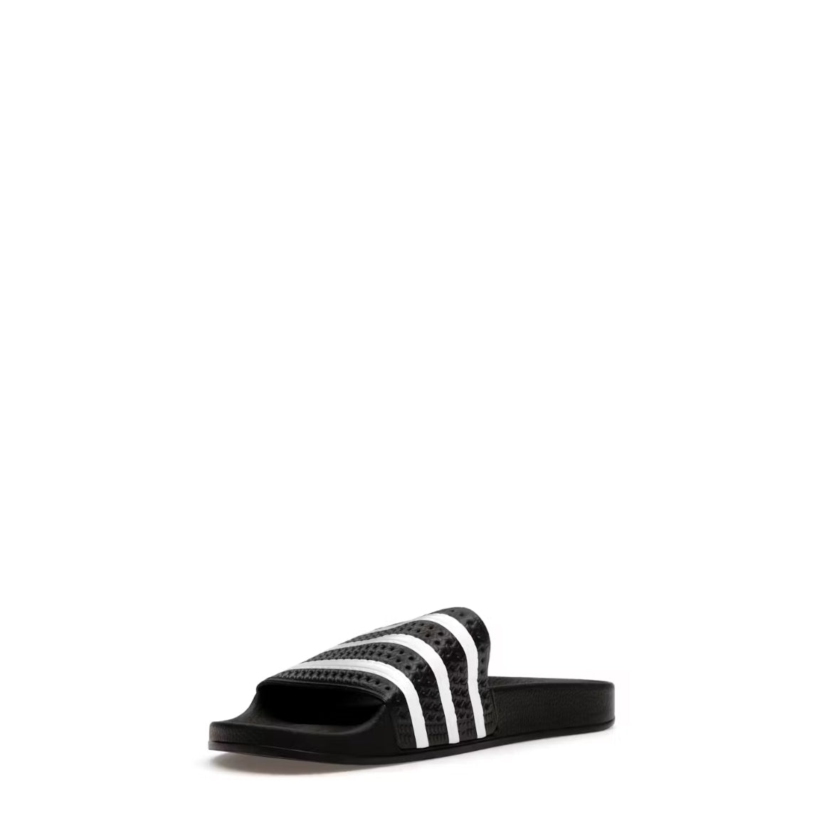 Adidas Adilette slide black white