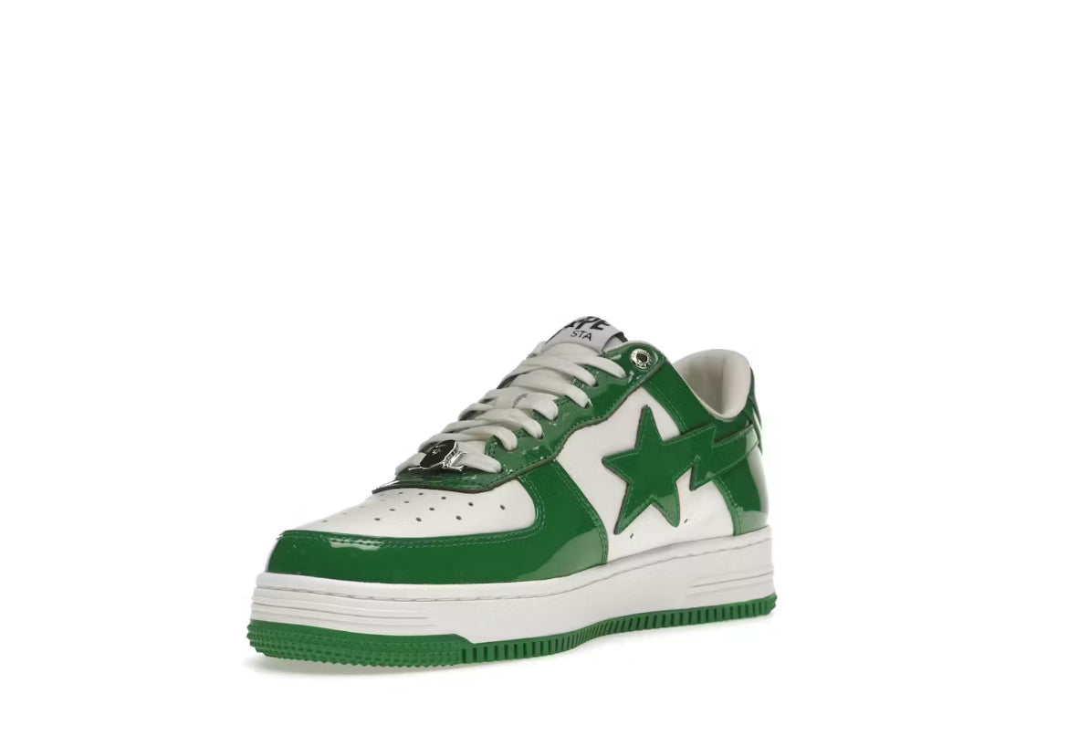 A Bathing Ape Bapesta Low Green