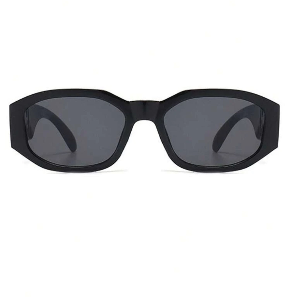 1pc Full Frame Polygonal Asymmetrical Retro Personalized Fashionable Glasses