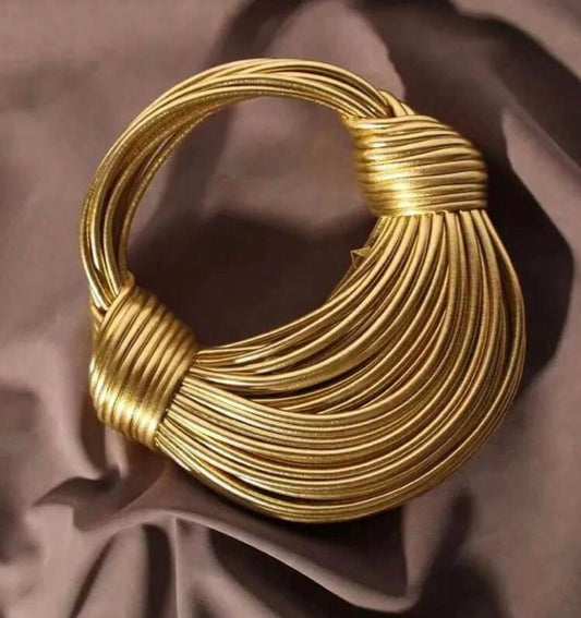 Handbags For Women New Gold Luxury Designer Brand Handwoven Noodle Bags