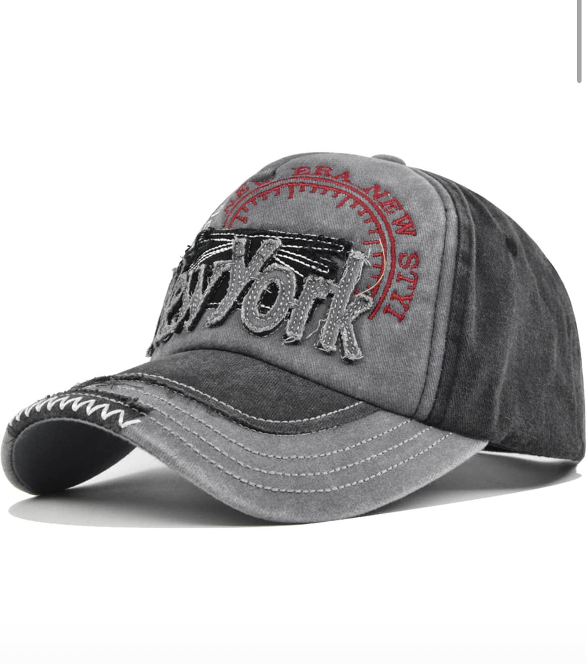 1 pc Embroidered New  York baseball cap