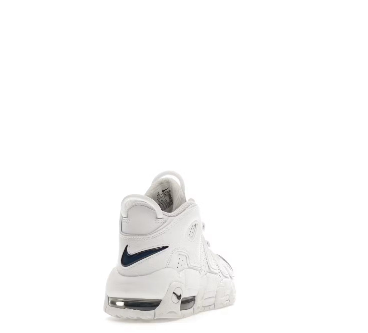 Nike Air Max uptempo white midnight navy