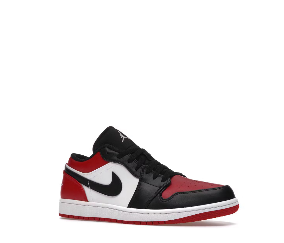 Jordan 1 low bred toe