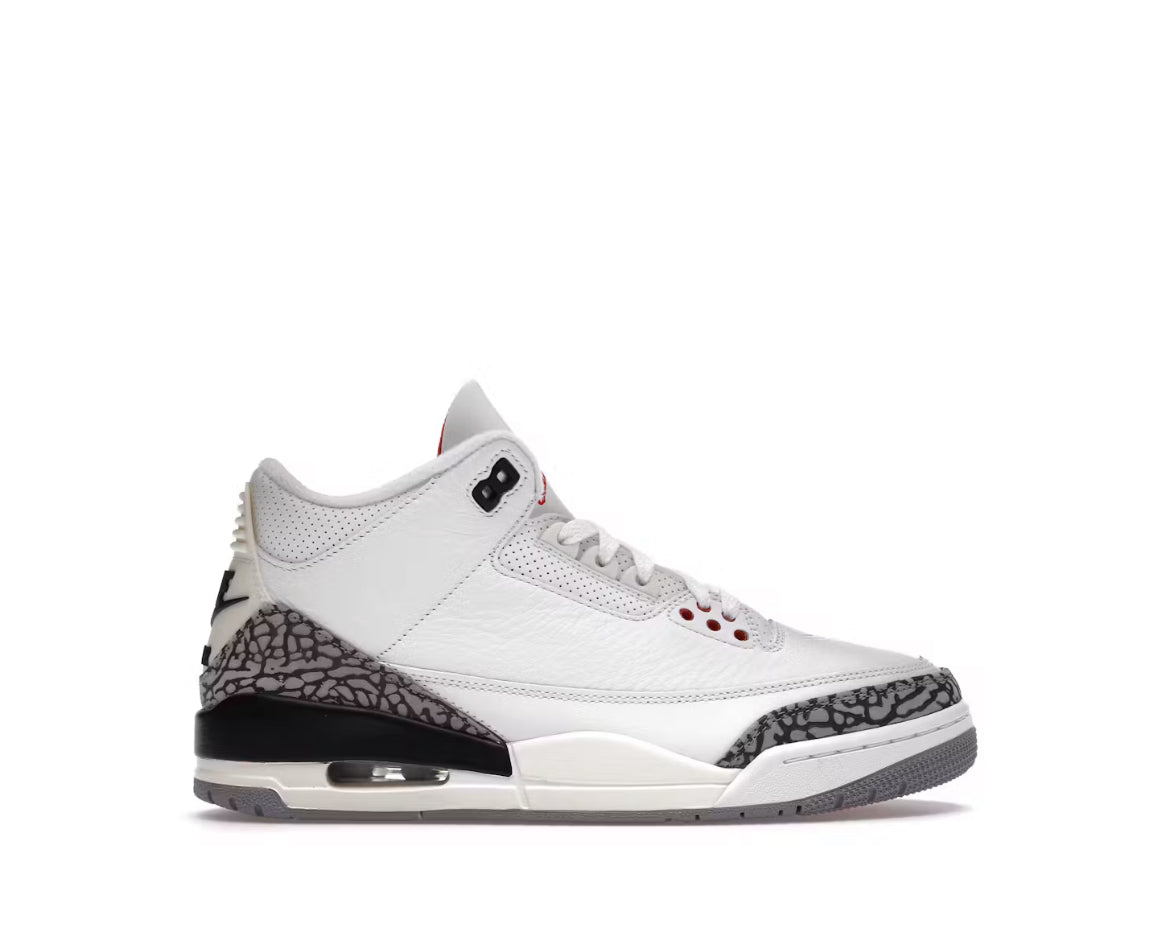 Jordan 3 Retro white cement reimagined